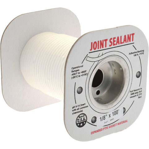 100' Long x 1/8" Wide Economy PTFE Joint Sealant