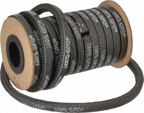 5/16" x 14.2' Spool Length, 100&#37; GFO Fiber Compression Packing