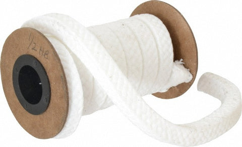 1/2" x 4.9' Spool Length, PTFE/Soft Filament Compression Packing