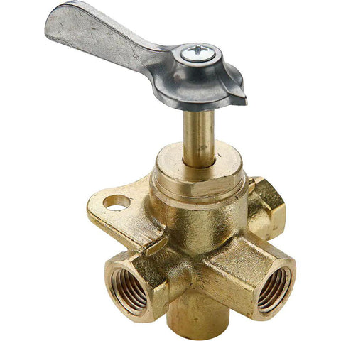 1/4" Pipe, Female Pipe Drain Cock & Shutoff Valve