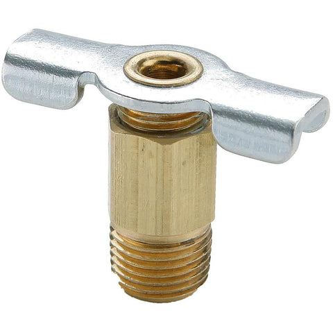 1/8" Pipe, Internal Seal Drain Cock & Shutoff Valve