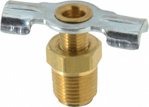 1/8" Pipe, External Seal Drain Cock & Shutoff Valve