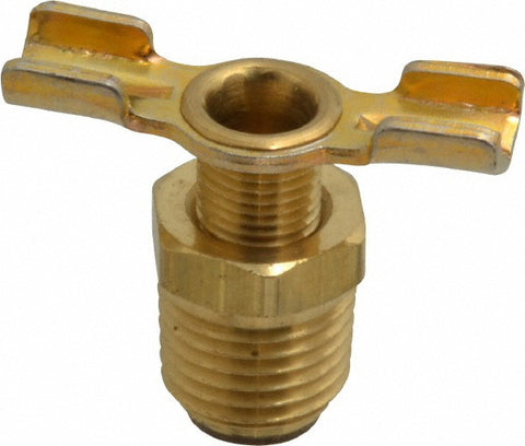 1/4" Pipe, External Seal Drain Cock & Shutoff Valve