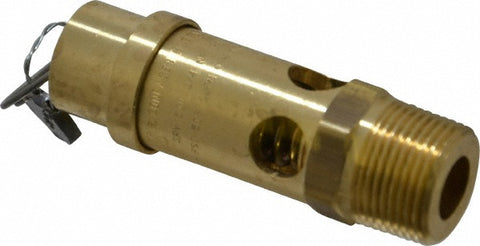 ASME Safety Relief Valve: 3/4" Inlet, 504 CFM, 125 Max psi