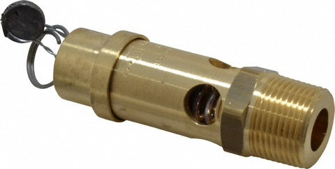 ASME Safety Relief Valve: 3/4" Inlet, 595 CFM, 150 Max psi