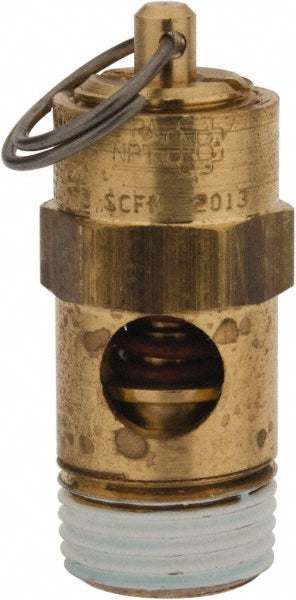 ASME Safety Relief Valve: 3/8" Inlet, 178 CFM, 200 Max psi
