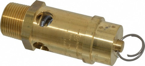 ASME Safety Relief Valve: 1" Inlet, 1,244 CFM, 150 Max psi