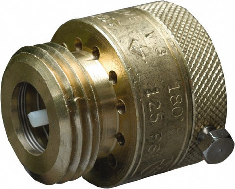 3/4" Pipe, 125 Max psi, 2 Color Warning Insulated Brass, Hose Connection Vacuum Breaker