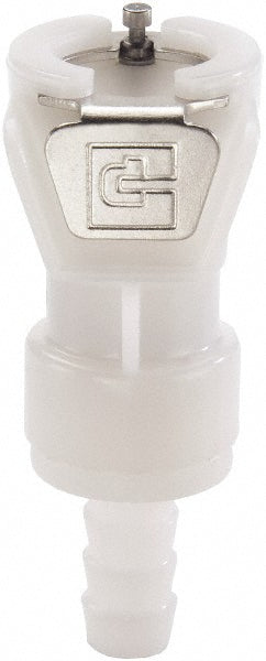 1/4" Nominal Flow, 5/16" ID, Hose Barb Nonvalved Inline Coupling Body