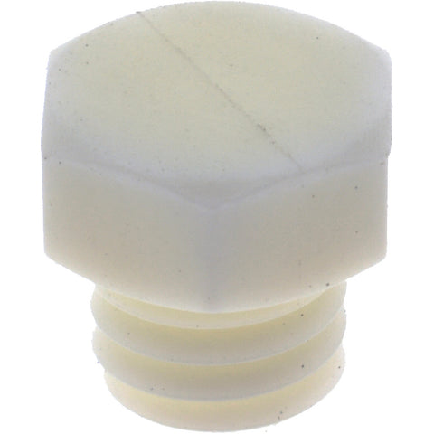10-32 UNF Male Nylon Threaded Tube Hex Plug