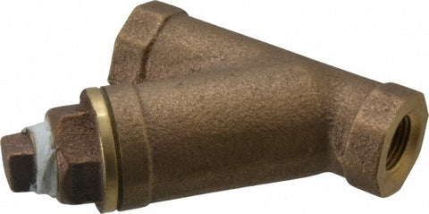 3/8" Pipe, FNPT Ends, Bronze Y-Strainer