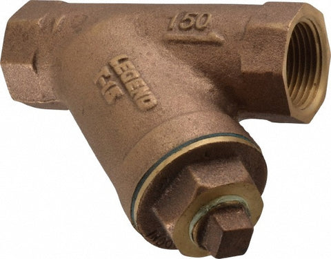 1" Pipe, FNPT Ends, Bronze Y-Strainer