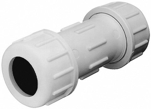 3/4" Pipe, CPVC Compression Pipe Coupling