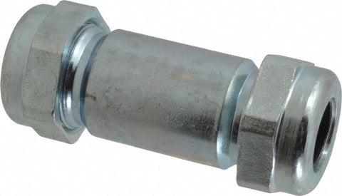 1/2" Pipe, Galvanized Compression Pipe Coupling