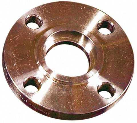 2-1/2" Pipe, 7" OD, Stainless Steel, Slip On Pipe Flange