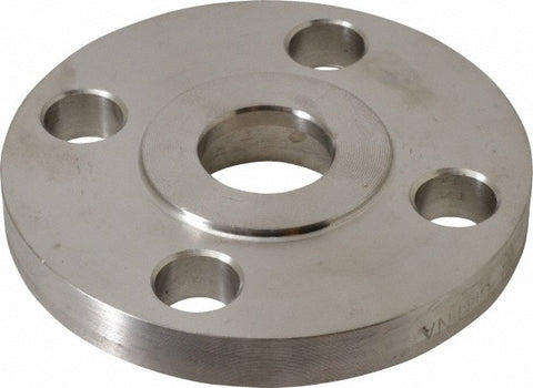 1" Pipe, 4-1/4" OD, Stainless Steel, Socket Weld Pipe Flange