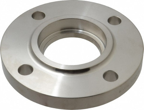 3" Pipe, 7-1/2" OD, Stainless Steel, Socket Weld Pipe Flange