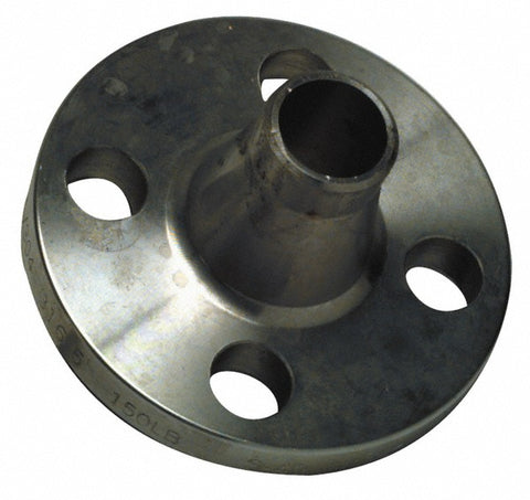 3/4" Pipe, 3-7/8" OD, Stainless Steel, Weld Neck Pipe Flange