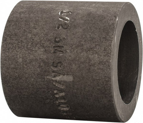 Black Coupling: 1/2", Socket Weld