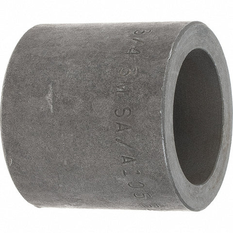 Black Coupling: 3/4", Socket Weld
