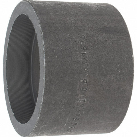 Black Coupling: 2", Socket Weld