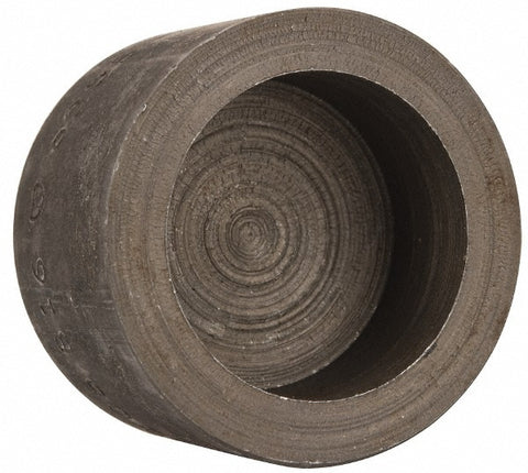 Black End Cap: 3/4", Socket Weld