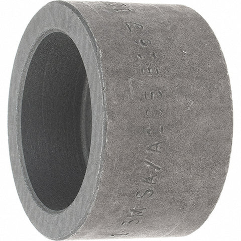 Black End Cap: 1", Socket Weld