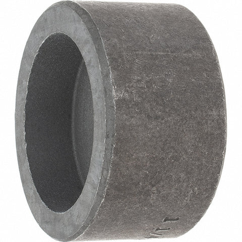 Black End Cap: 1-1/4", Socket Weld