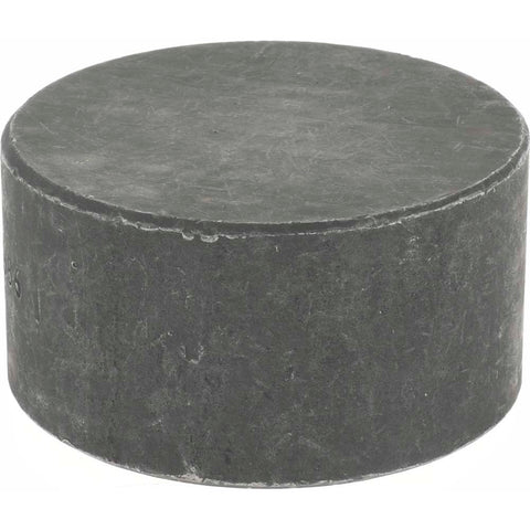 Black End Cap: 1-1/2", Socket Weld