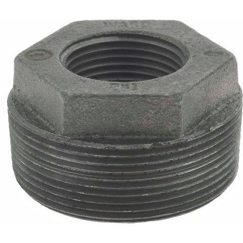 Black Bushing: 2 x 1", Threaded