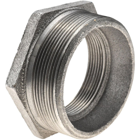 Black Bushing: 4 x 3", Threaded