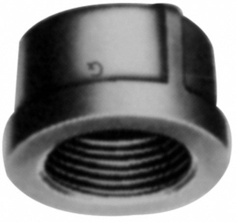 Black End Cap: 2-1/2", Threaded