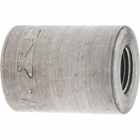 Black Coupling: 1/8", Threaded