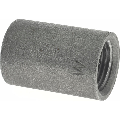 Black Coupling: 1/2", Threaded
