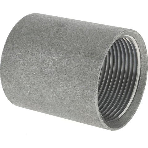 Black Coupling: 1-1/4", Threaded