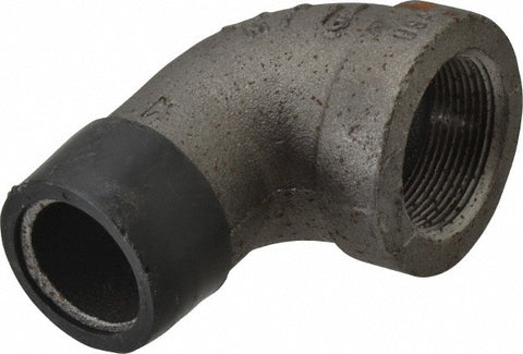 Black 90 deg Street Elbow: 1-1/2", 300 psi, Thread x Thread