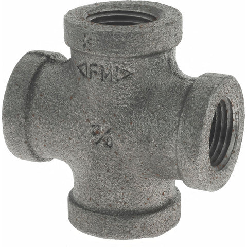 Black Cross: 3/8", Threaded