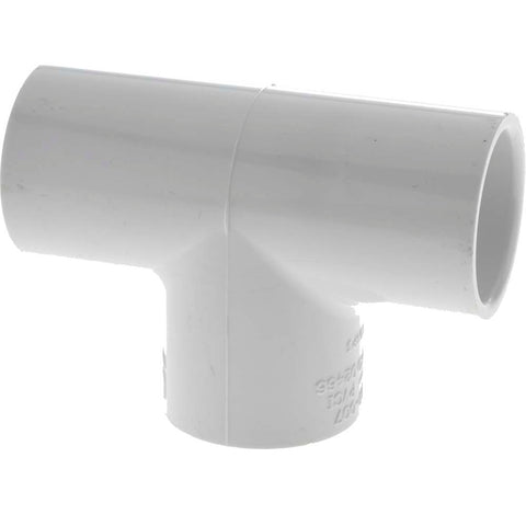 3/4" PVC Plastic Pipe Tee