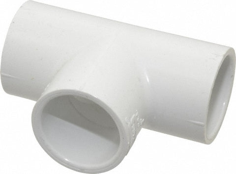 1" PVC Plastic Pipe Tee