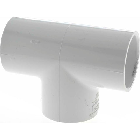 1-1/4" PVC Plastic Pipe Tee