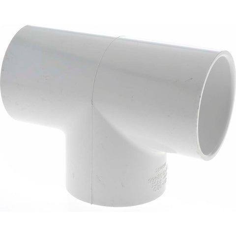 2" PVC Plastic Pipe Tee
