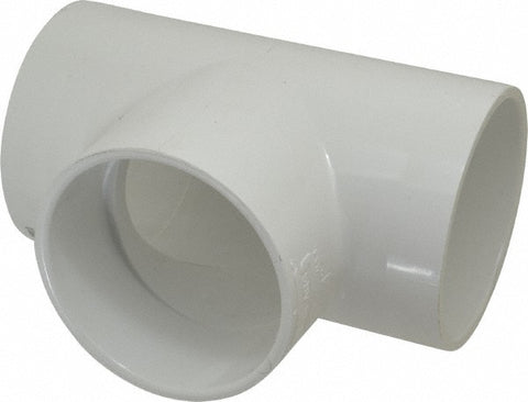 4" PVC Plastic Pipe Tee