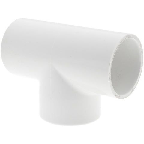 1-1/4" PVC Plastic Pipe Tee