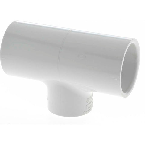 1 x 1 x 3/4" PVC Plastic Pipe Tee