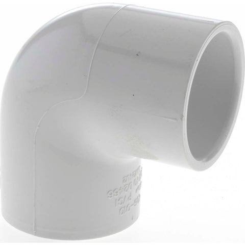 1" PVC Plastic Pipe 90&deg; Elbow