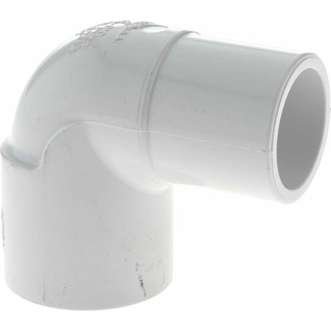 1" PVC Plastic Pipe 90&deg; Street Elbow