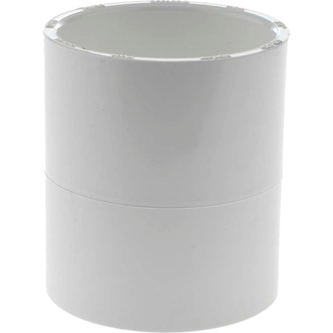2-1/2" PVC Plastic Pipe Coupling