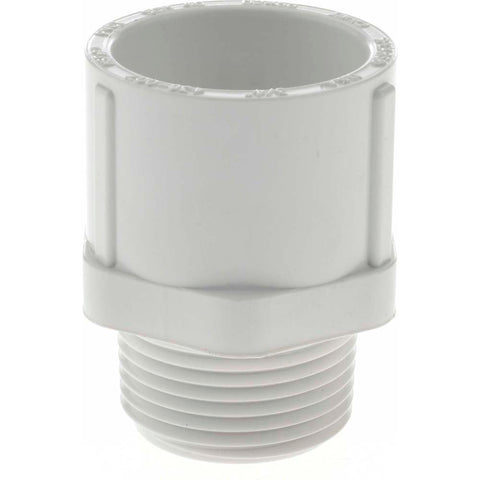 3/4" PVC Plastic Pipe Male Adapter