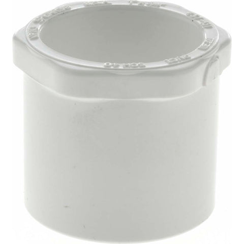 1 x 3/4" PVC Plastic Pipe Bushing