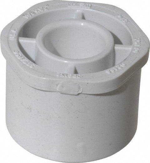 1-1/2 x 1/2" PVC Plastic Pipe Bushing